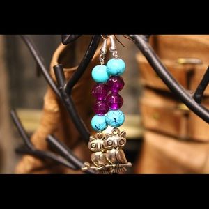 Whoooo..said you could look so Cute- drop Earrings